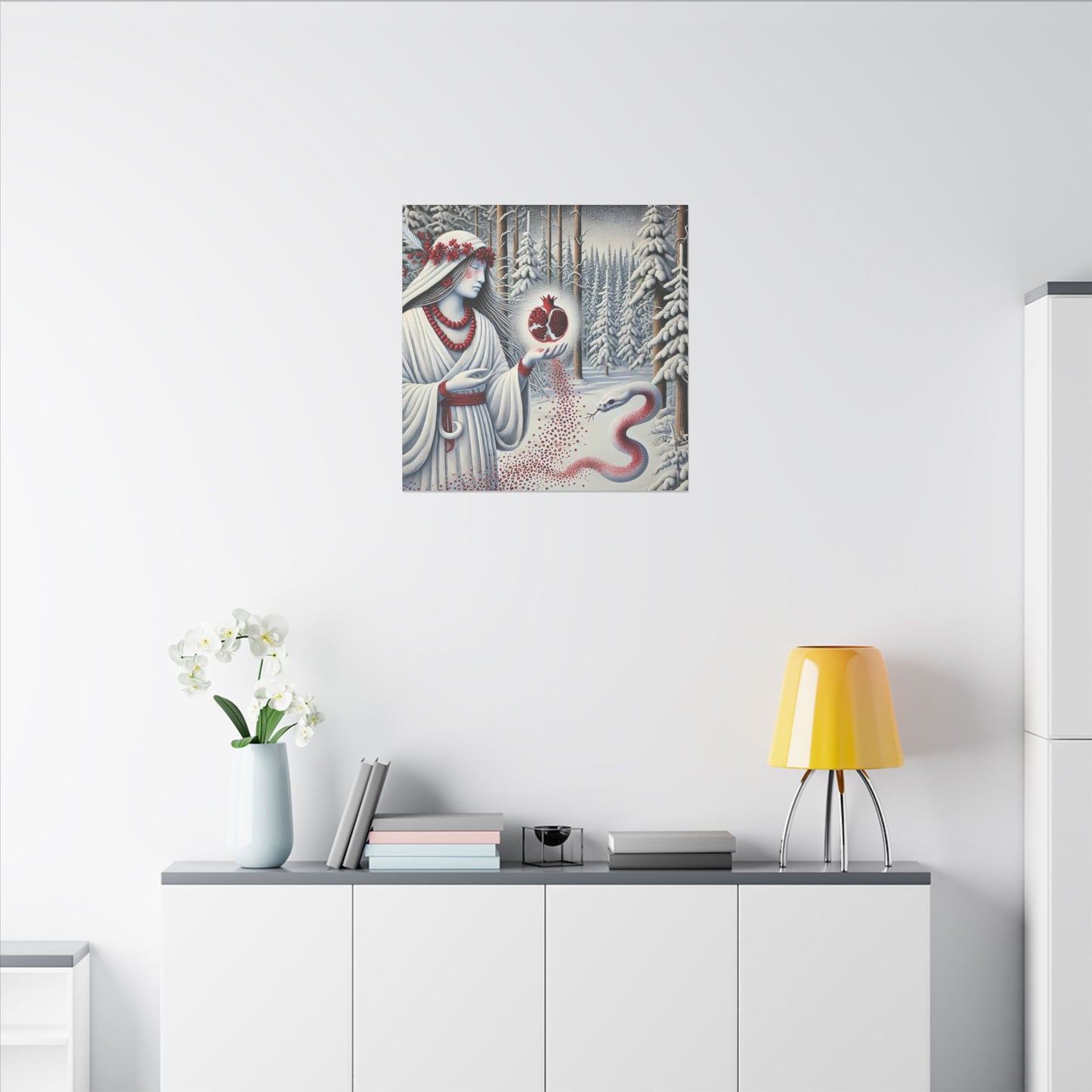 Womb Awakening-Matte Canvas Print