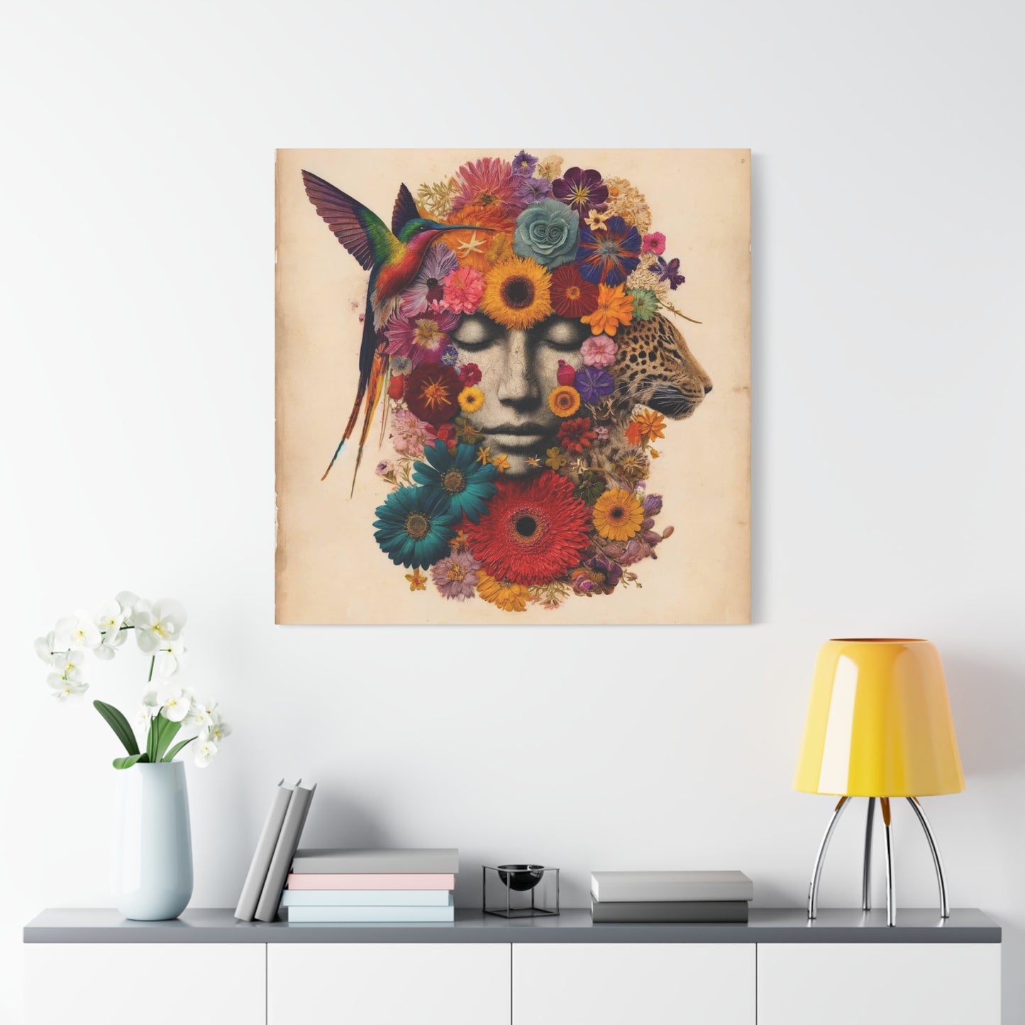 Medicine Woman-Streched Matte Canvas Art