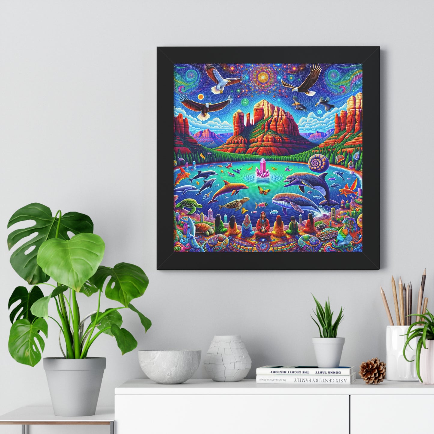 Dream Awake-Framed Horizontal Poster