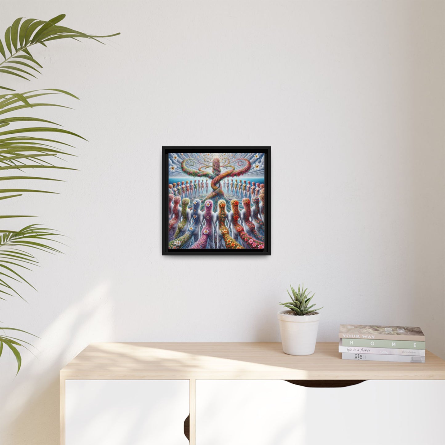 Sister's Circle -PremiumFramed Canvas