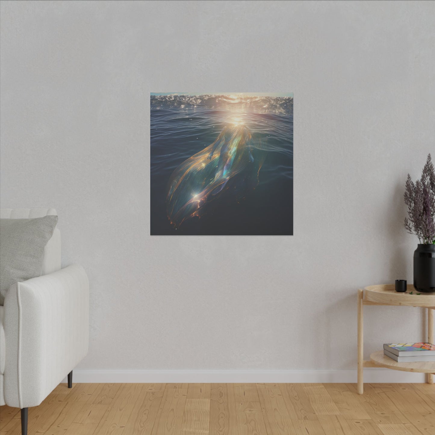 Water of Light -Matte Canvas Print