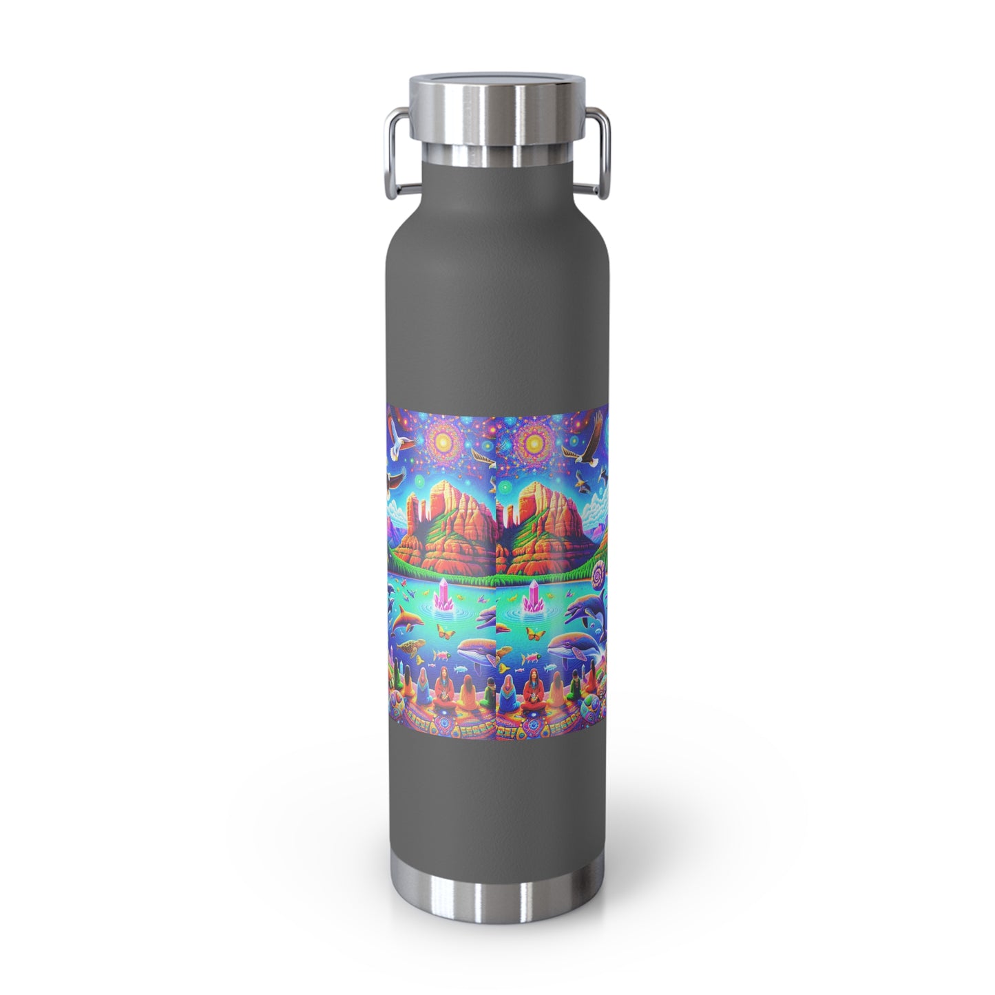 Dream Awake- Copper Vaccum Insulated Water Bottle - 22oz