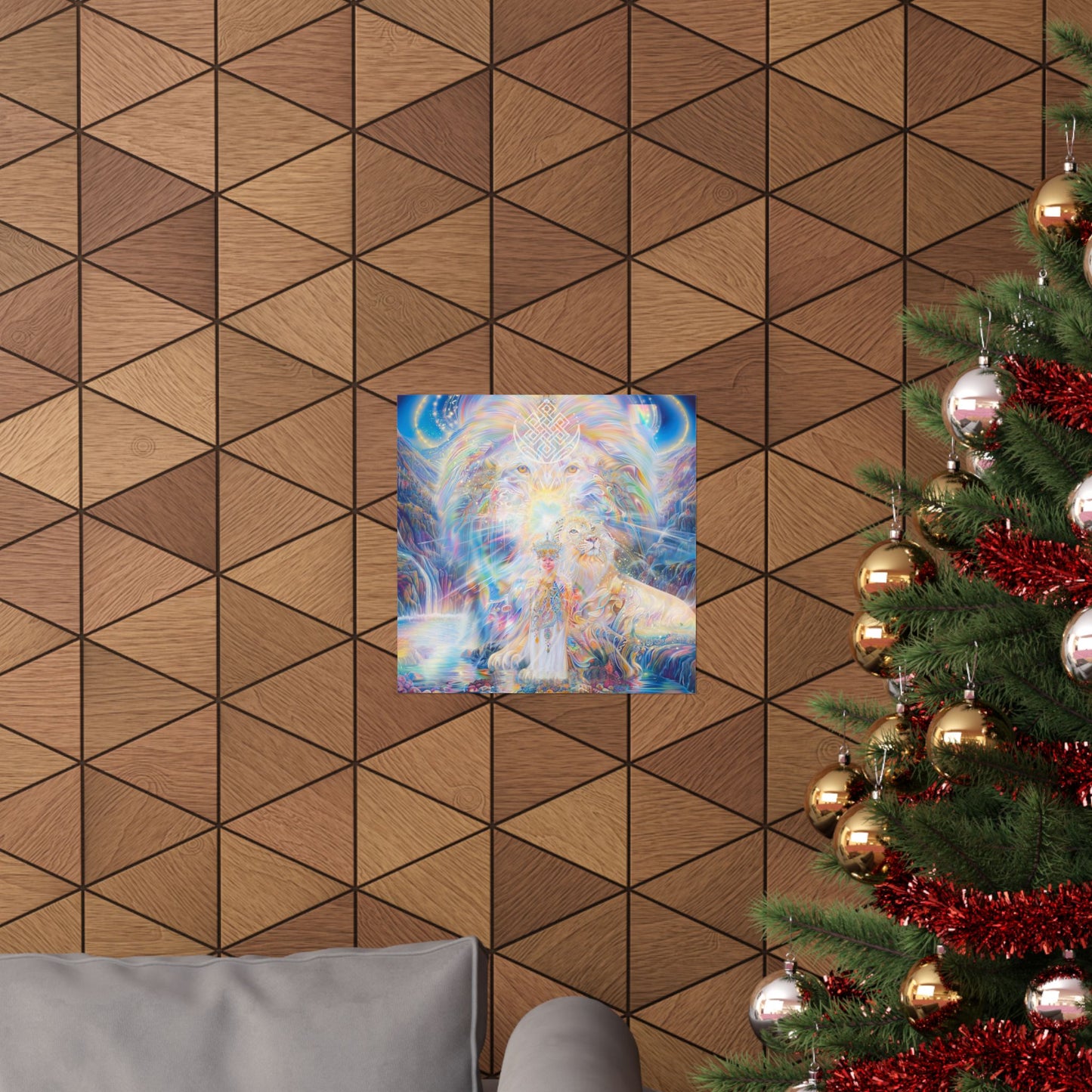Guardian of The Shambhala- Matte Vertical Poster