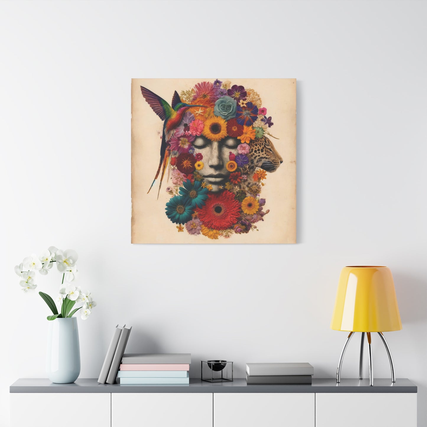 Medicine Woman-Streched Matte Canvas Art