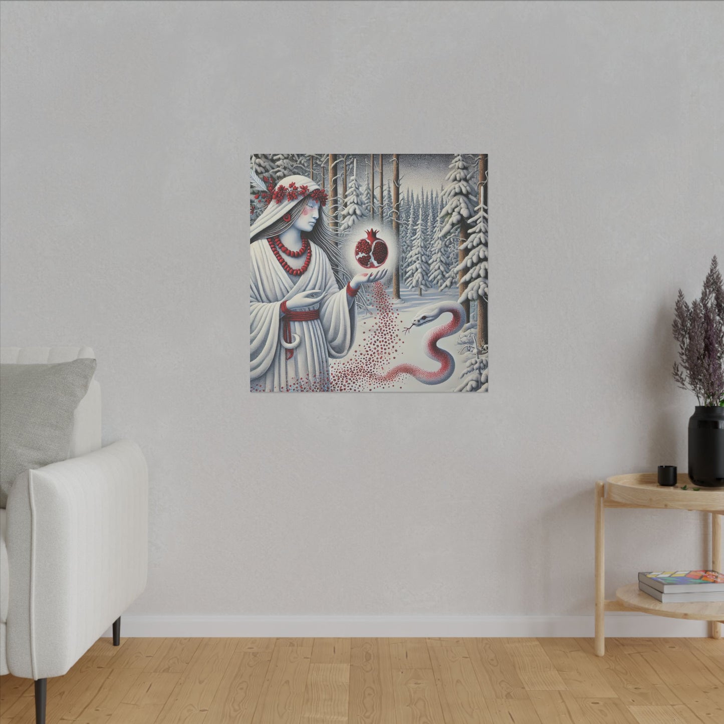 Womb Awakening-Matte Canvas Print