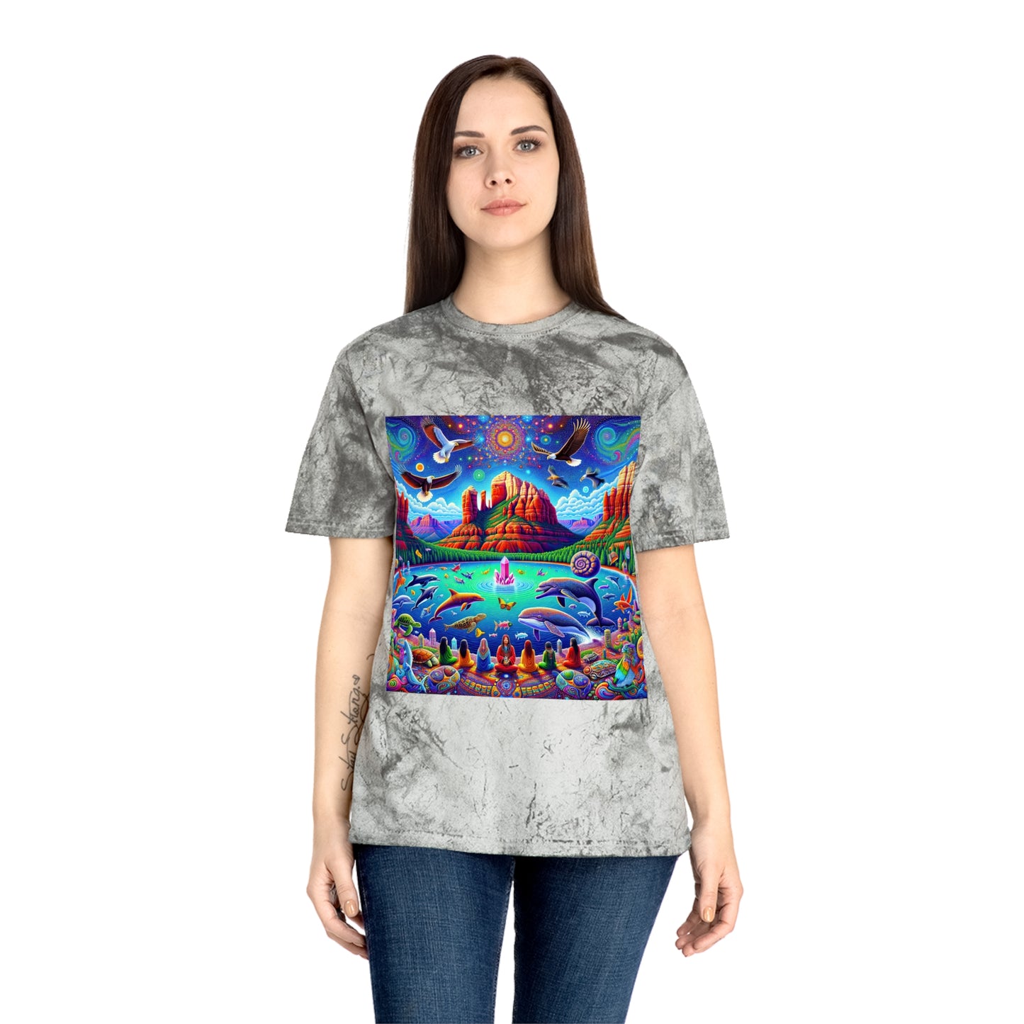 Dream Awake-Vibrant Color Blast Unisex T-Shirt