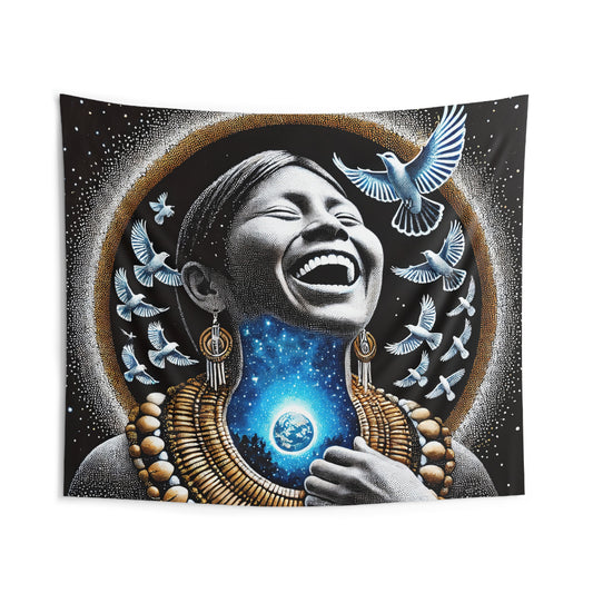 Truth of Voice-Indoor Wall Tapestry