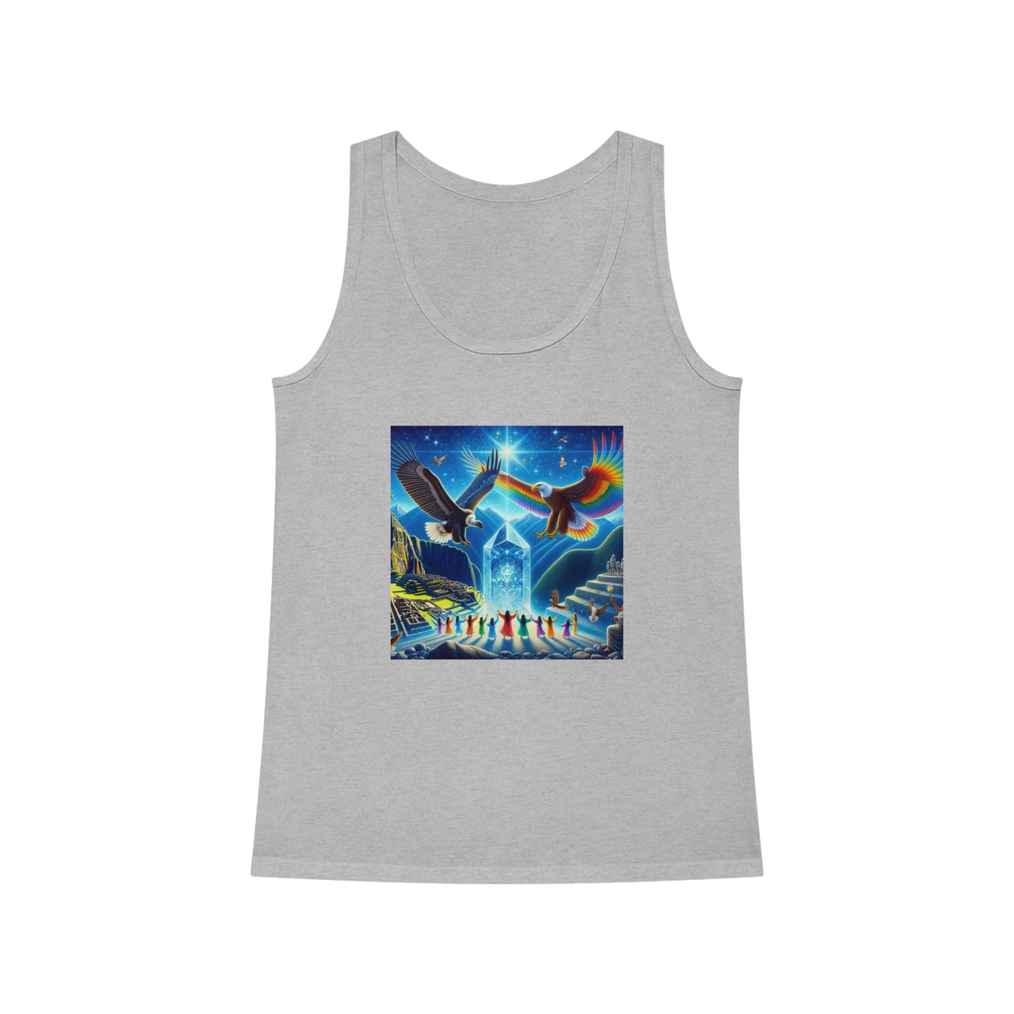 Prophecy of Eagle and Condor-Woman's Dreamer Tank Top