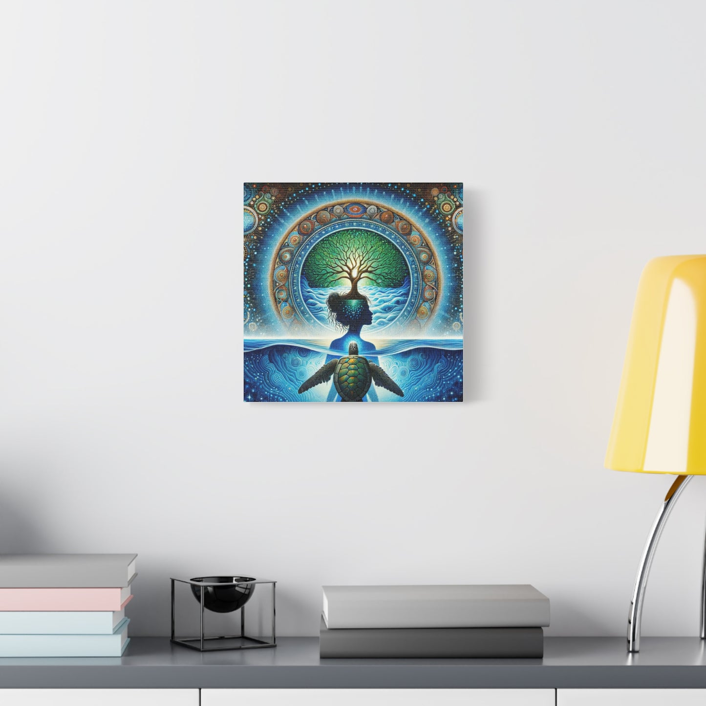 Spirit of Mother Earth-Stretched Matte Print Canvas Art