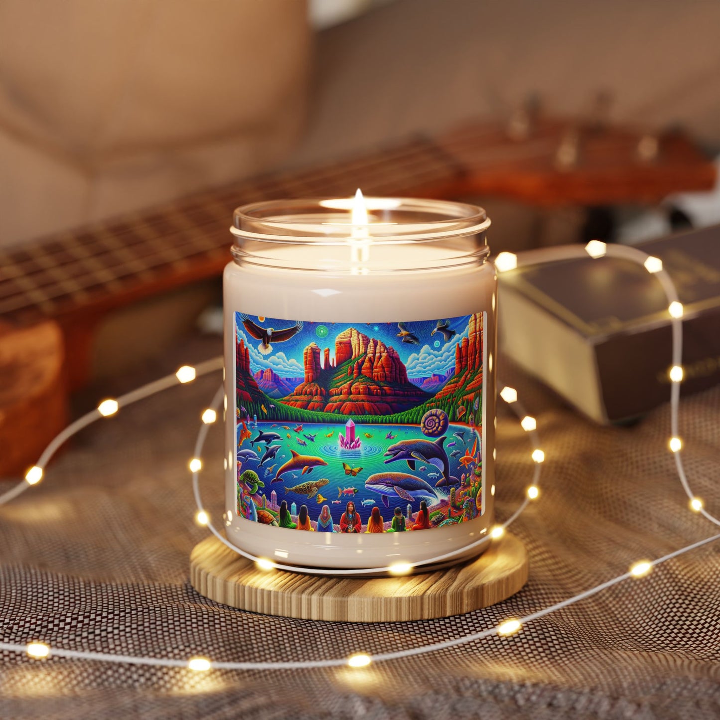 Dream Awake-Inspired Scented Soy Candle - 9oz