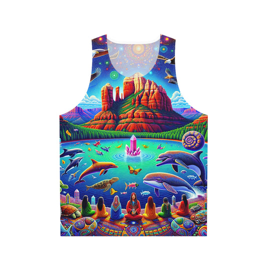 Dream Awake-Vibrant Unisex Tank Top