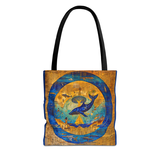 Sirius Codex: Whale Guardian and the Tree of Light-Spirit Tote Bag