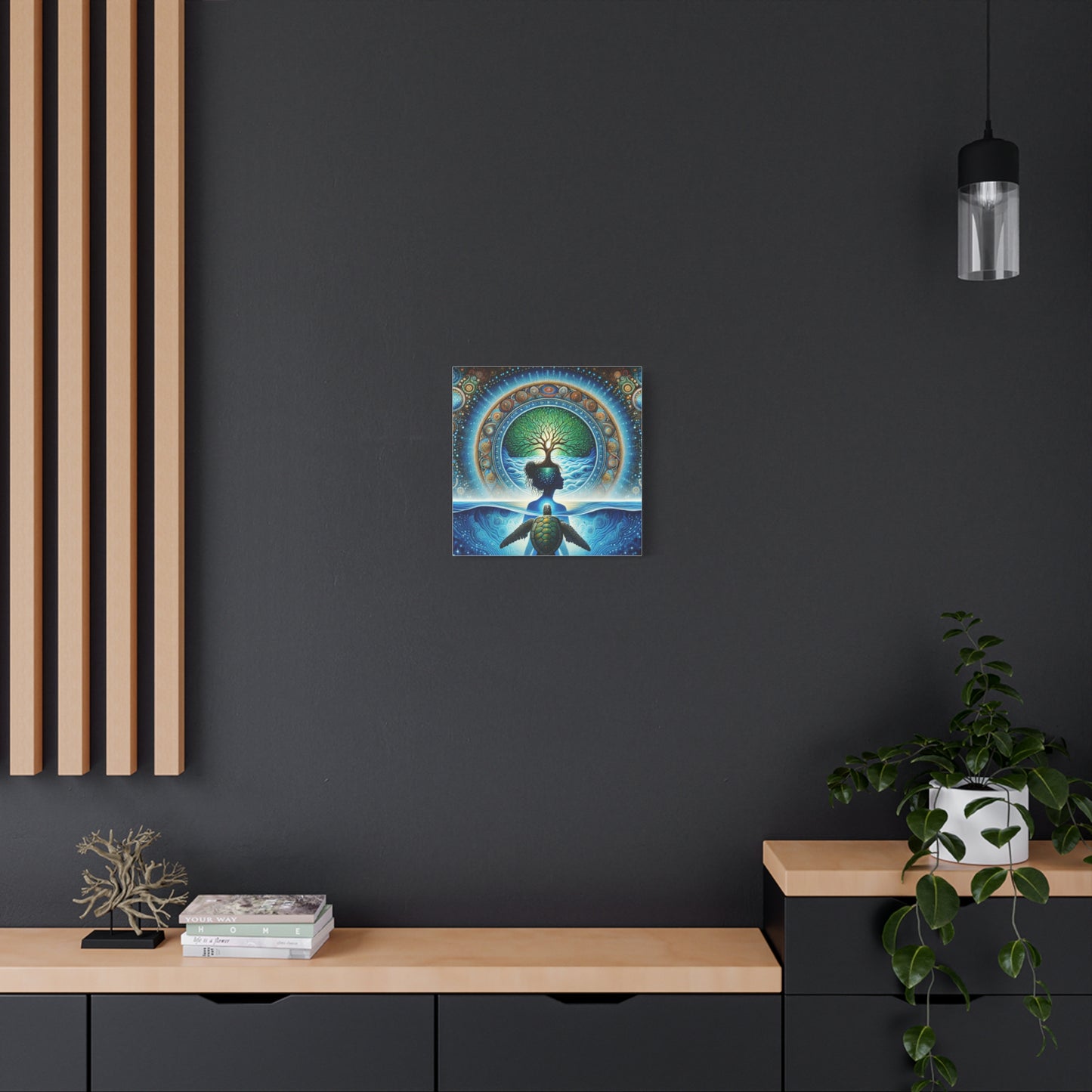 Spirit of Mother Earth-Stretched Matte Print Canvas Art