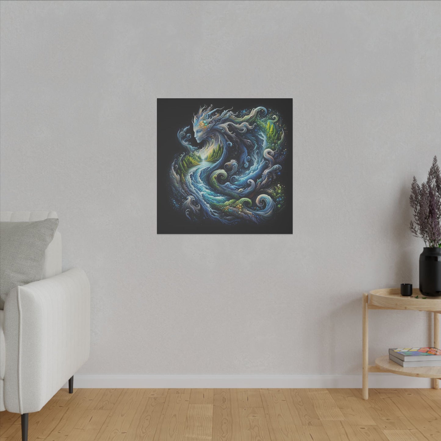 Earth is My Body- Matte Canvas Art