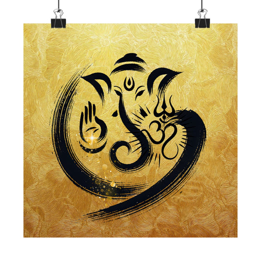 Blessing of Ganesha-Museum Grade Matte Poster