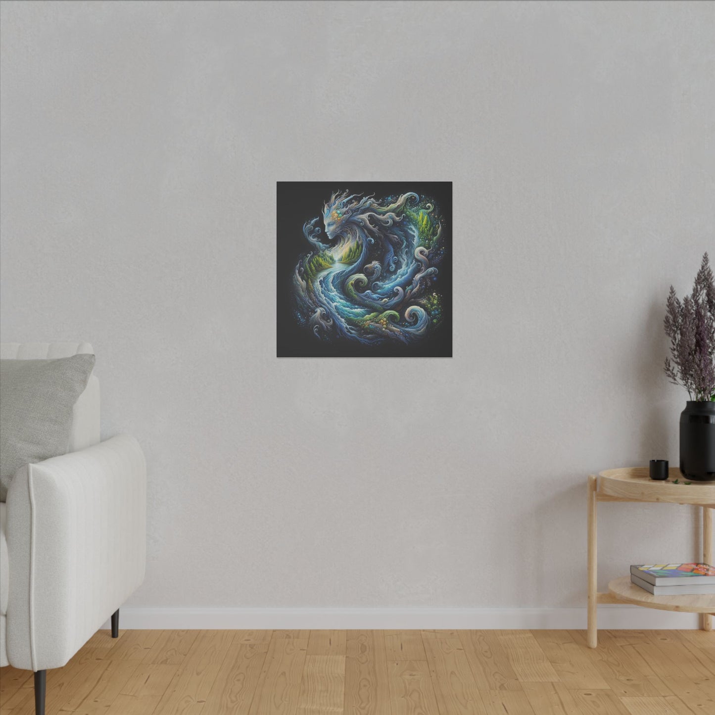 Earth is My Body- Matte Canvas Art