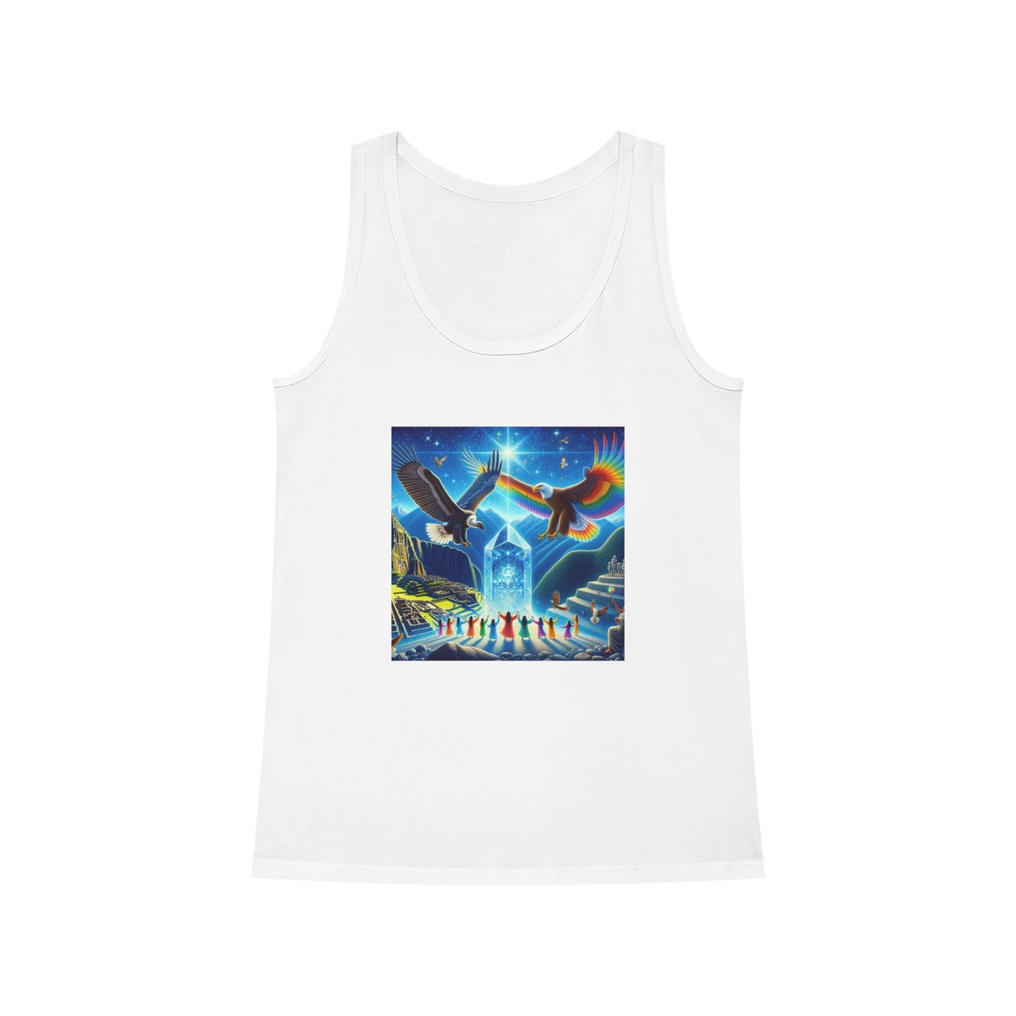Prophecy of Eagle and Condor-Woman's Dreamer Tank Top