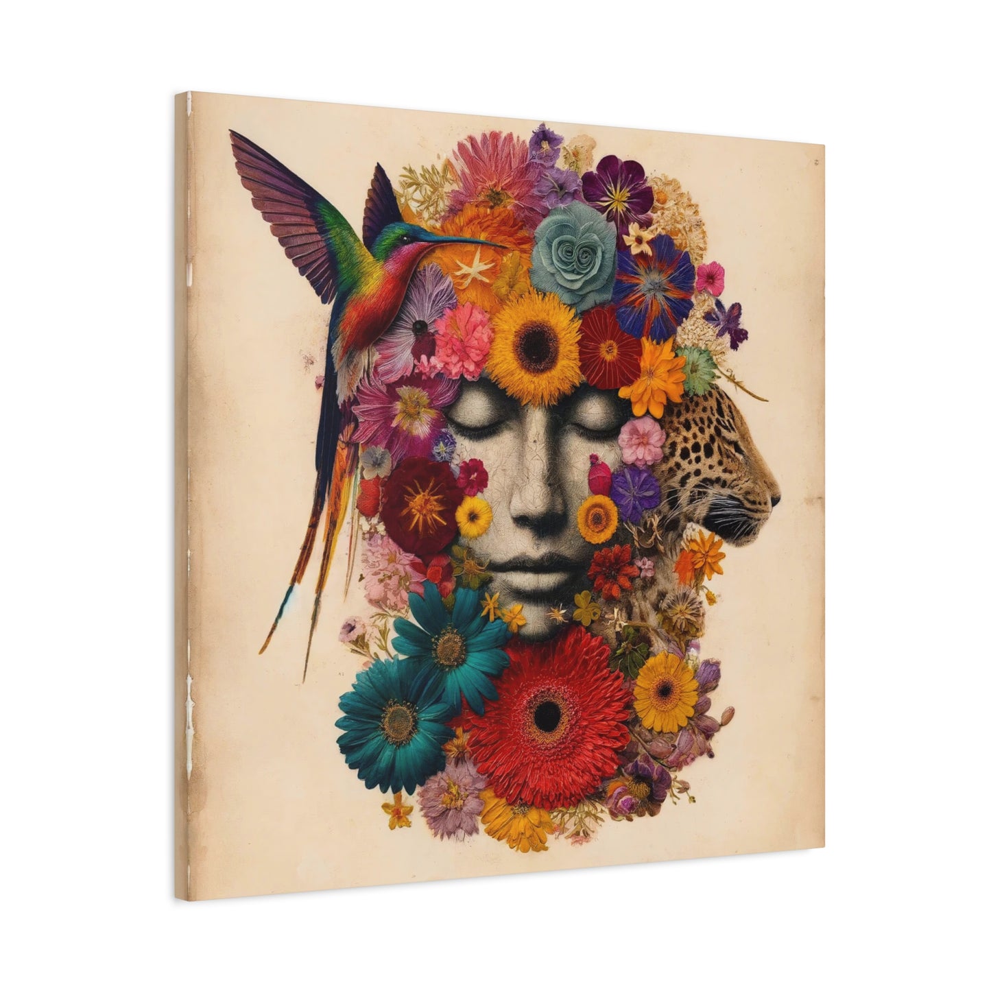 Medicine Woman-Streched Matte Canvas Art