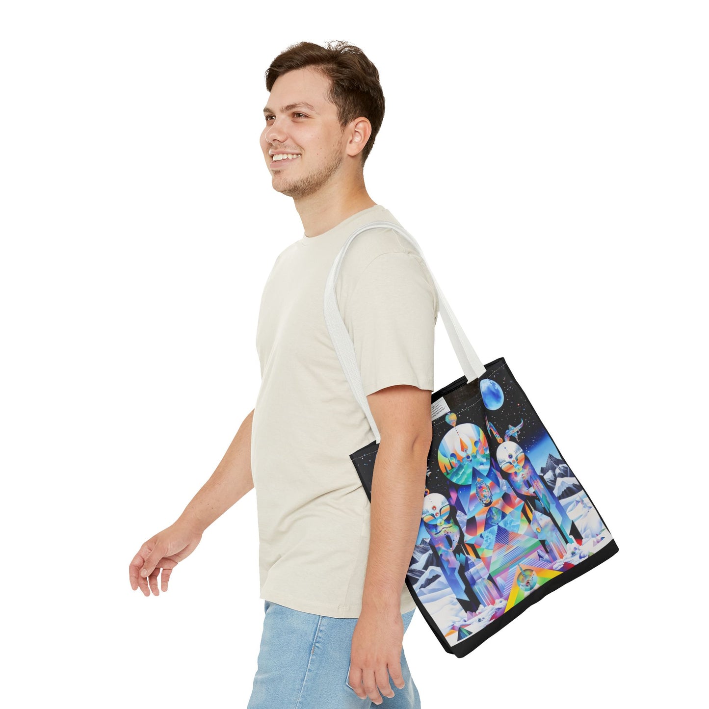 Cosmic City of Crystal -Spirit Tote Bag
