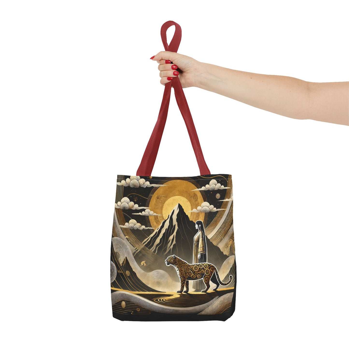 Golden Dream & Jaguar's Path Spirit Tote Bag