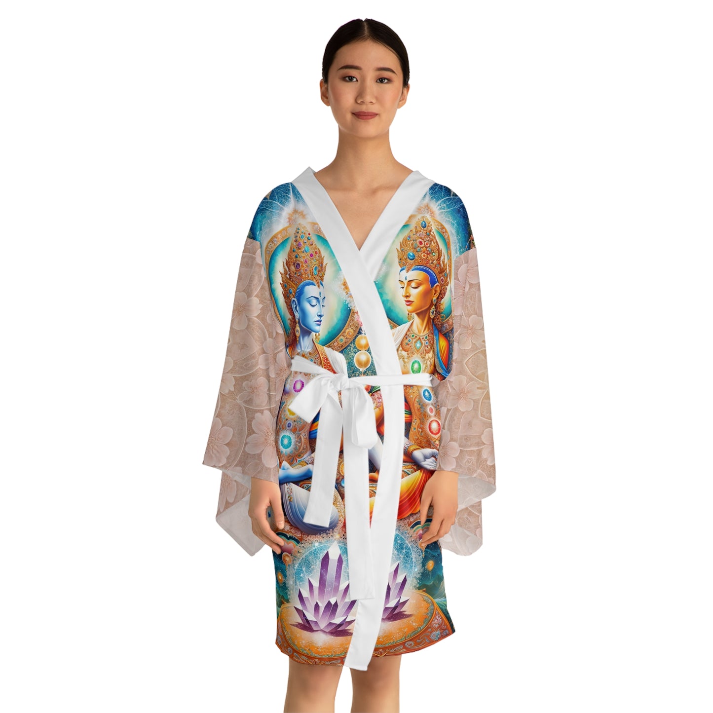 Eternal Union -Long Sleeve Kimono Robe