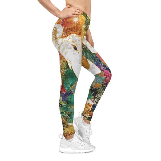Ganesha Blessing -Women's Casual Leggings