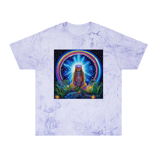 Cosmic Jaguar-Vibrant Spirit Unisex Color Blast T-Shirt
