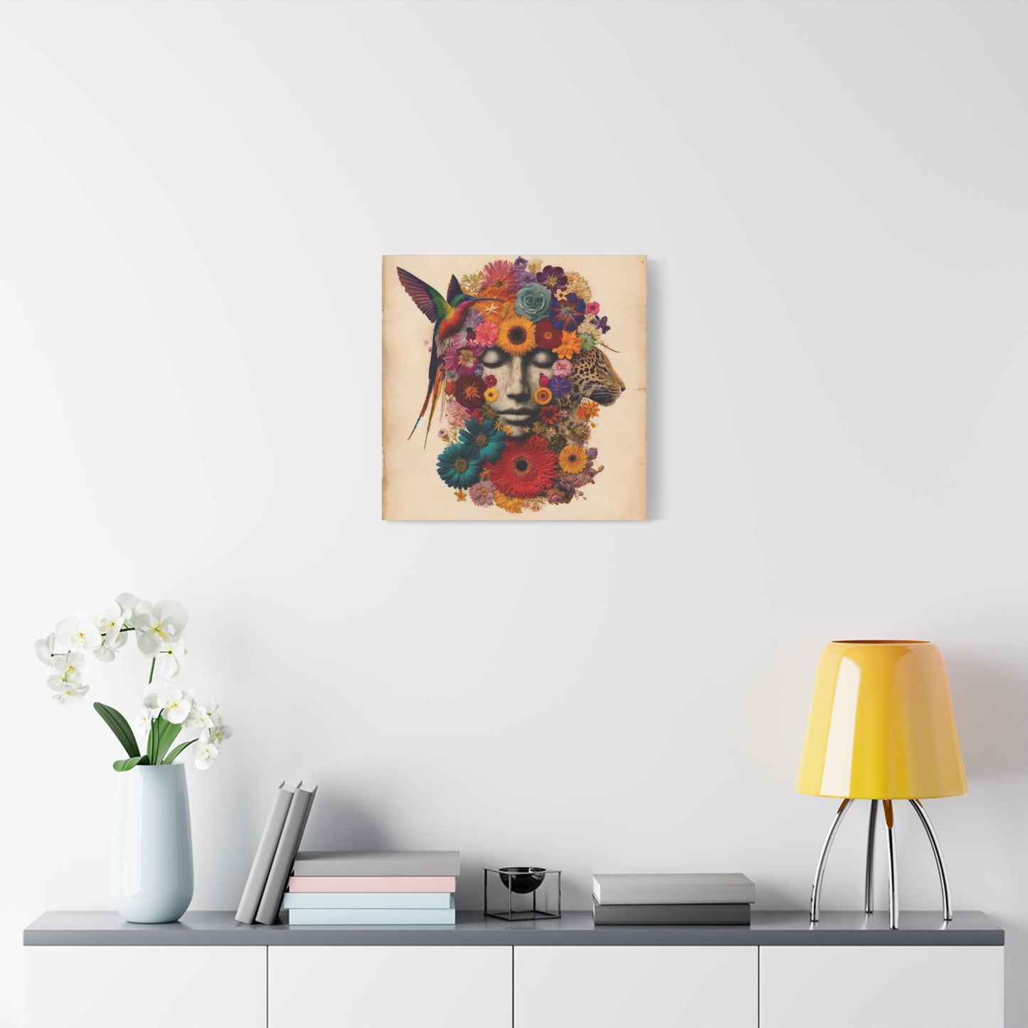 Medicine Woman-Streched Matte Canvas Art