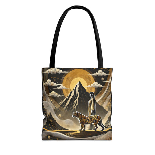 Golden Dream & Jaguar's Path Spirit Tote Bag
