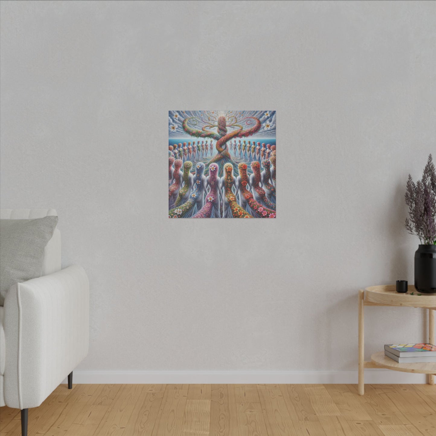 Sister's Circle-Premium Canvas Wall Art