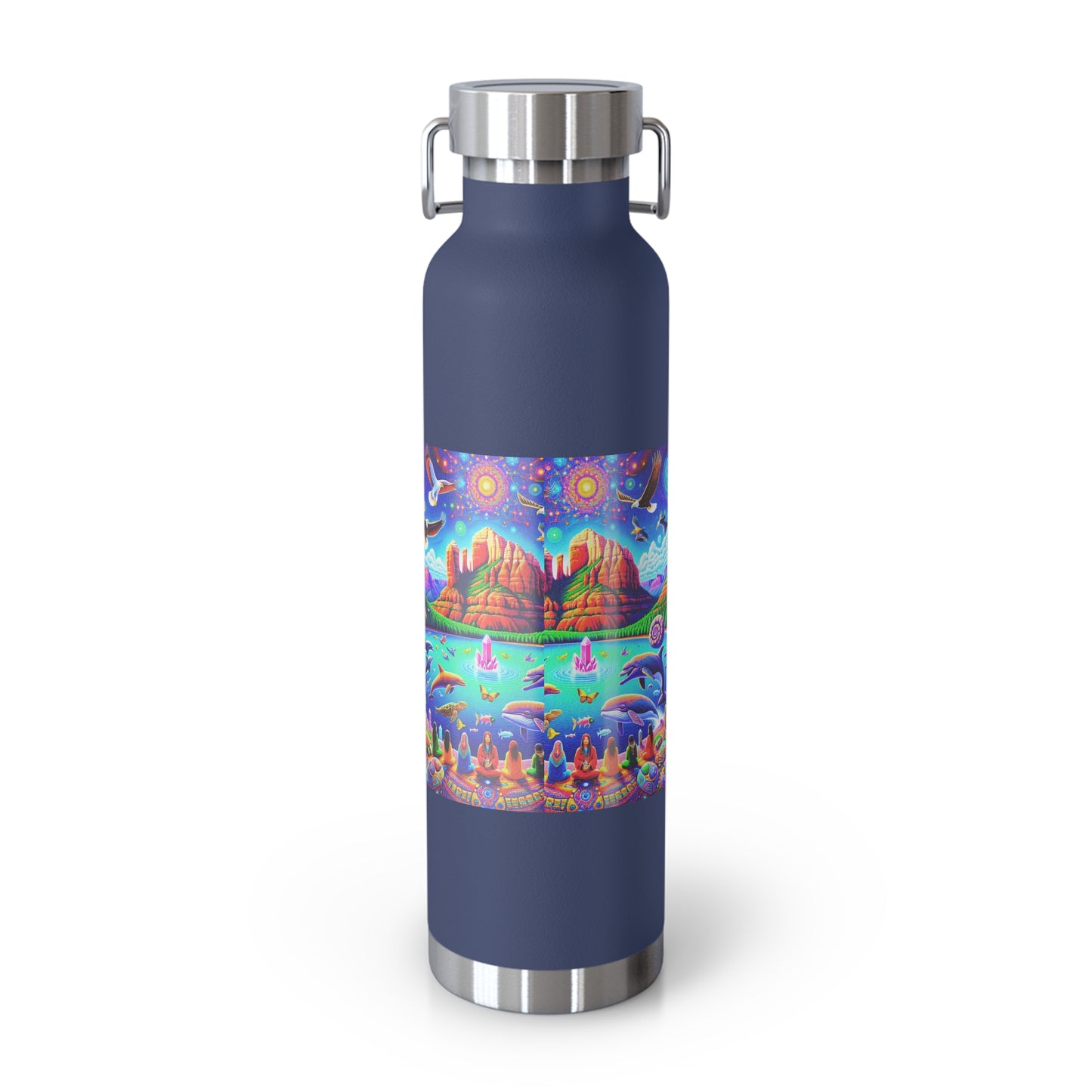 Dream Awake- Copper Vaccum Insulated Water Bottle - 22oz