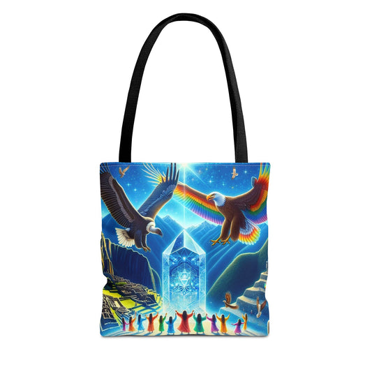 Prophecy of Eagle and Condor -Spirit Tote Bag