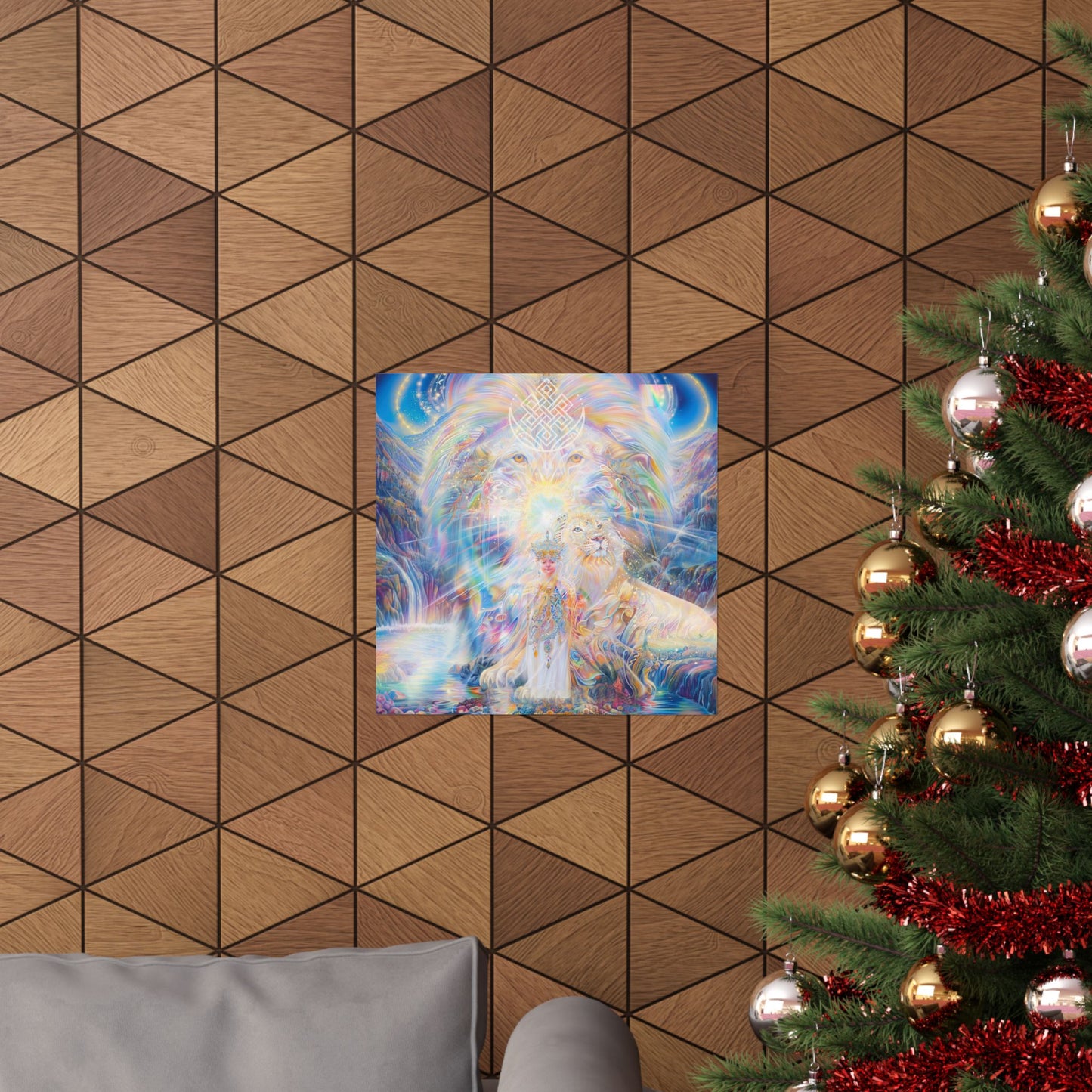Guardian of The Shambhala- Matte Vertical Poster