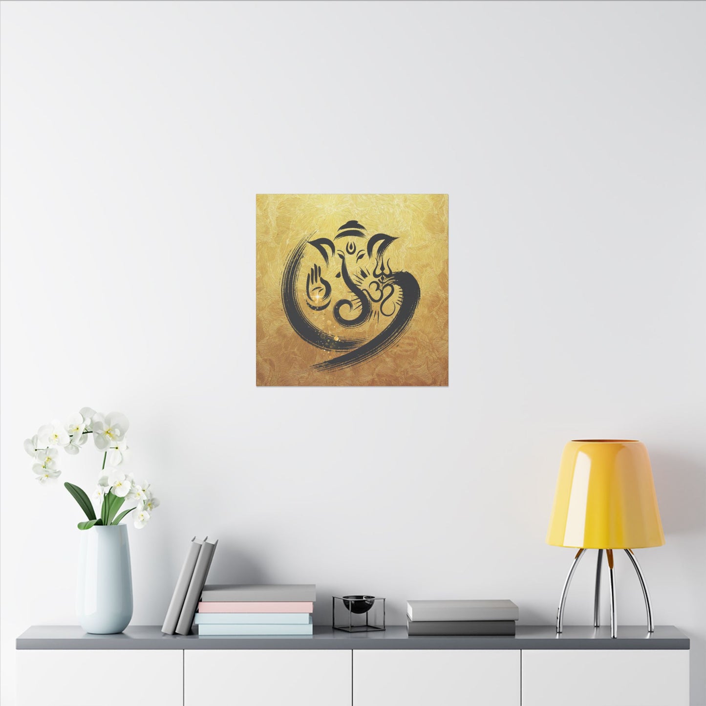 Blessing of Ganesha-Matte Canvas Art