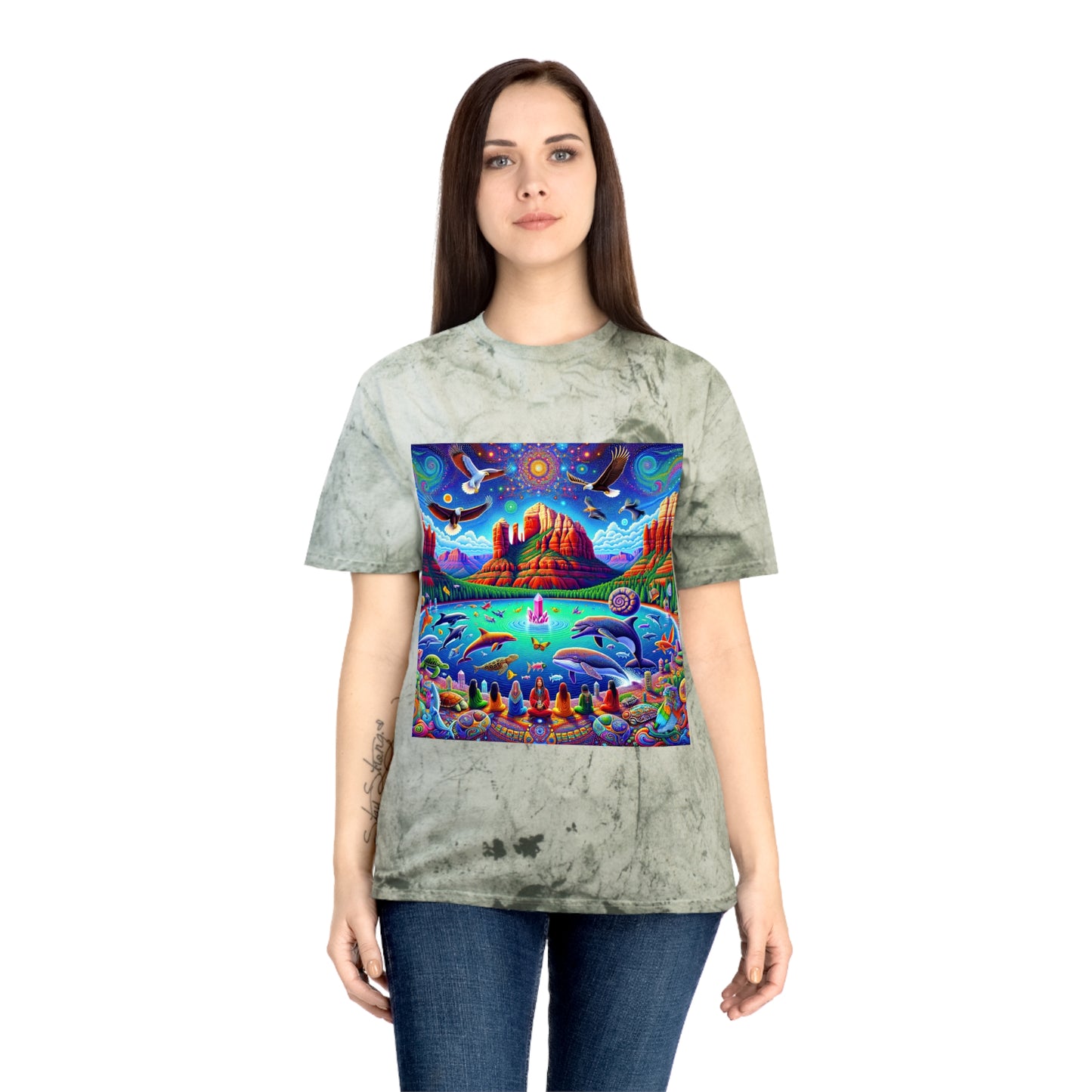 Dream Awake-Vibrant Color Blast Unisex T-Shirt