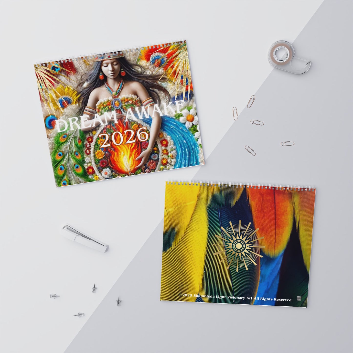 Shambhala Light Visionary Art  2026 Calender【DREAM AWAKE】
