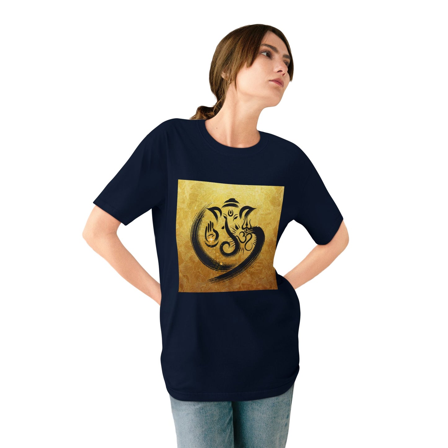 Blessing of Ganesha-100% Organic Cotton T Shirts