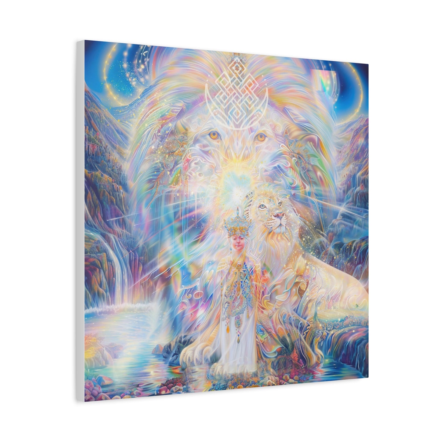 Guardian of The Shambhala-Matte Canvas, Stretched