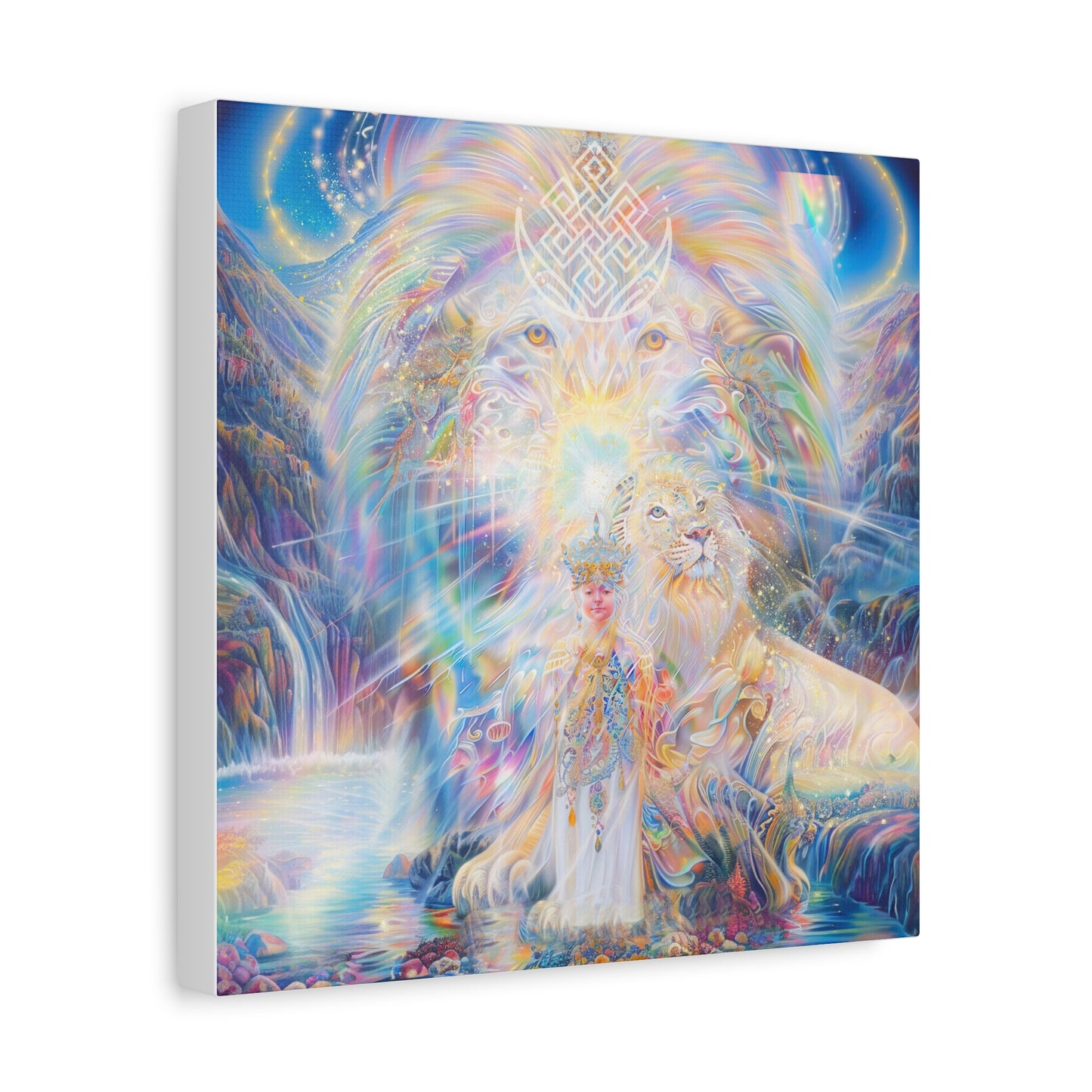 Guardian of The Shambhala-Matte Canvas, Stretched