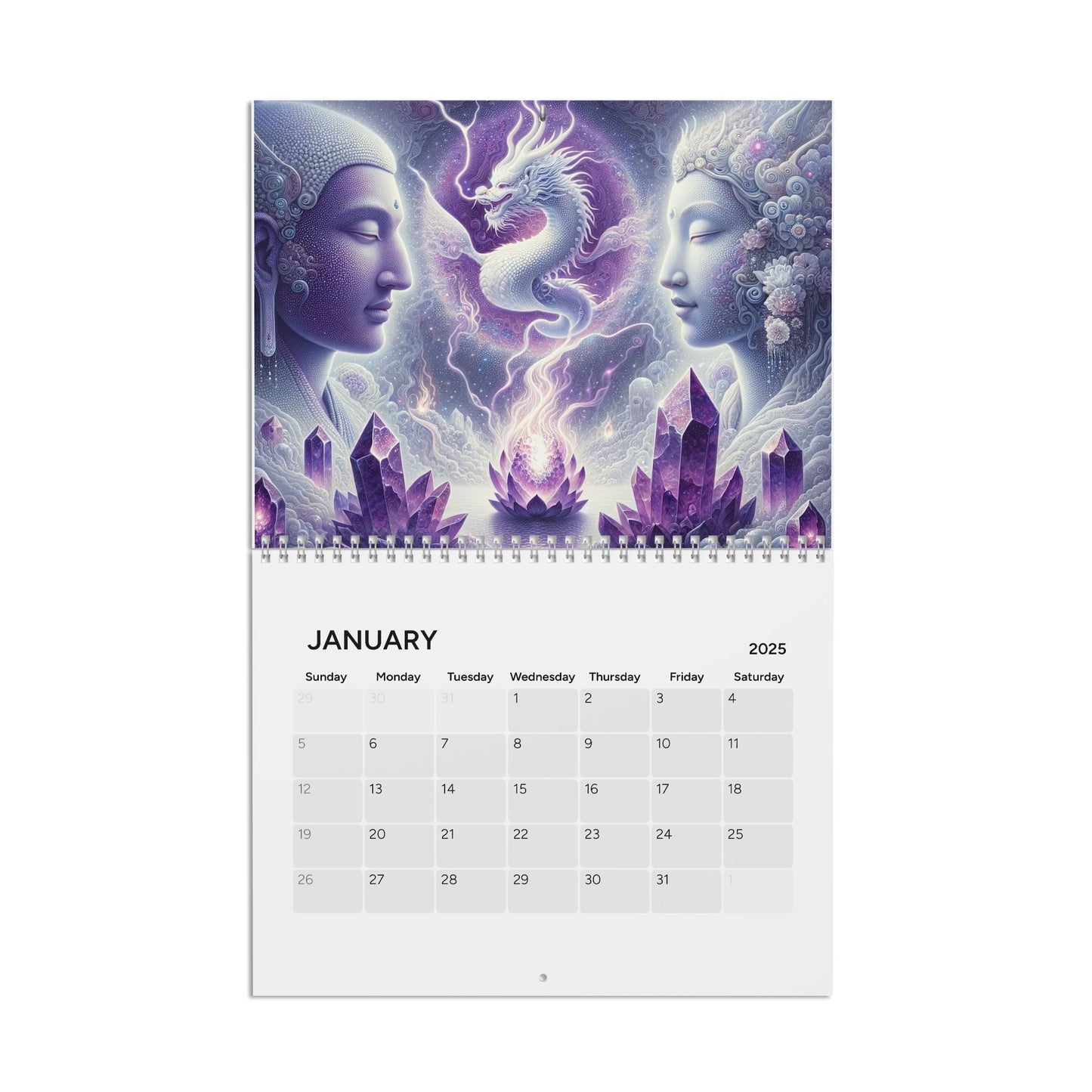 Shambhala Light Visionary Art  2026 Art Calendar