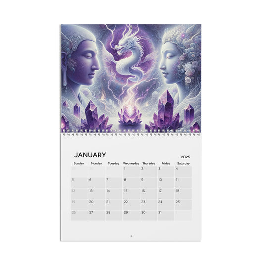 Shambhala Light Visionary Art  2026 Art Calendar