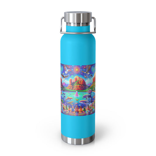 Dream Awake- Copper Vaccum Insulated Water Bottle - 22oz
