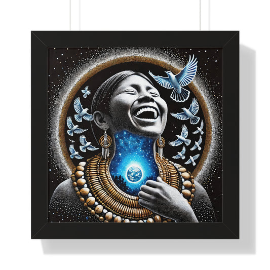 Truth 0f Voice-Framed Horizontal Poster