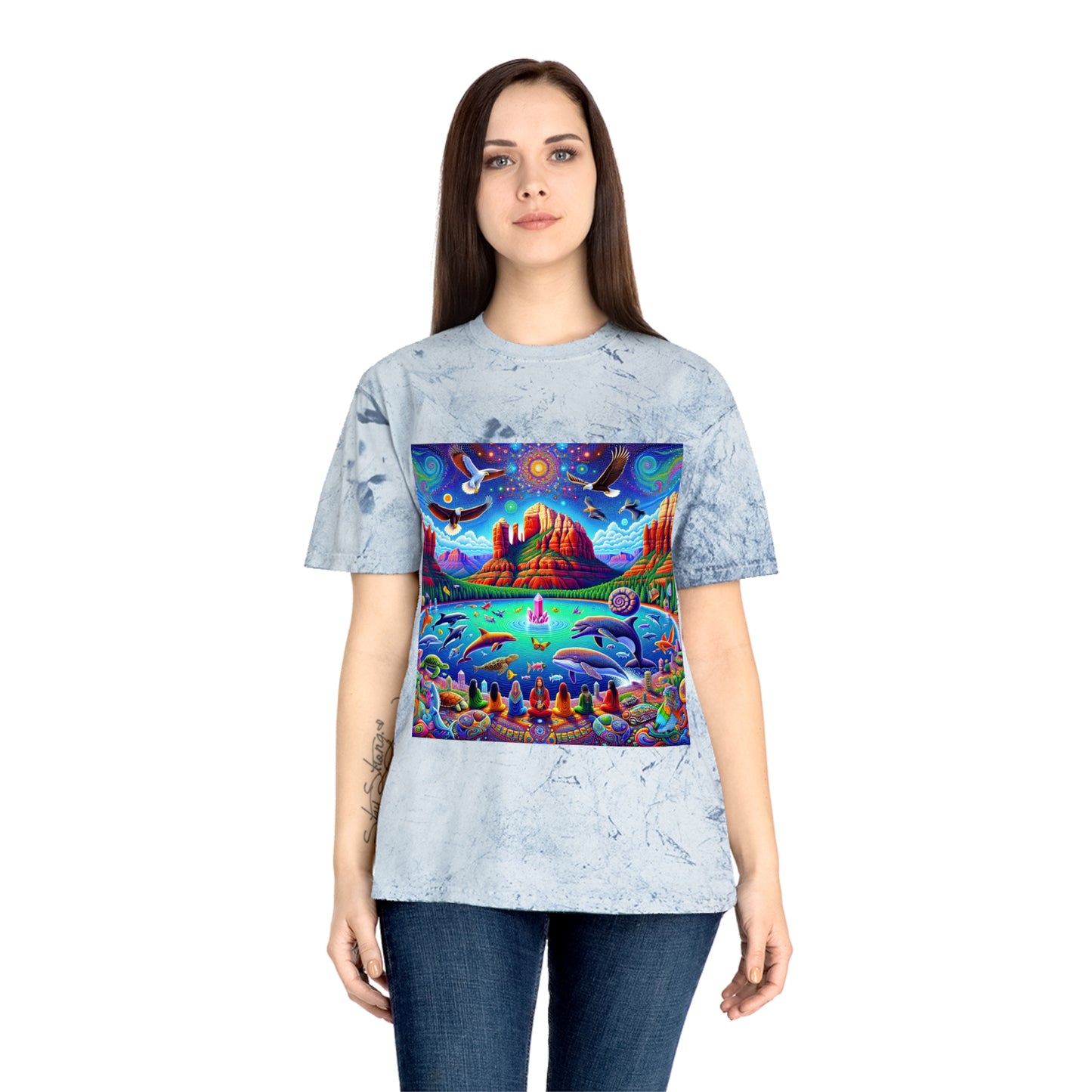 Dream Awake-Vibrant Color Blast Unisex T-Shirt