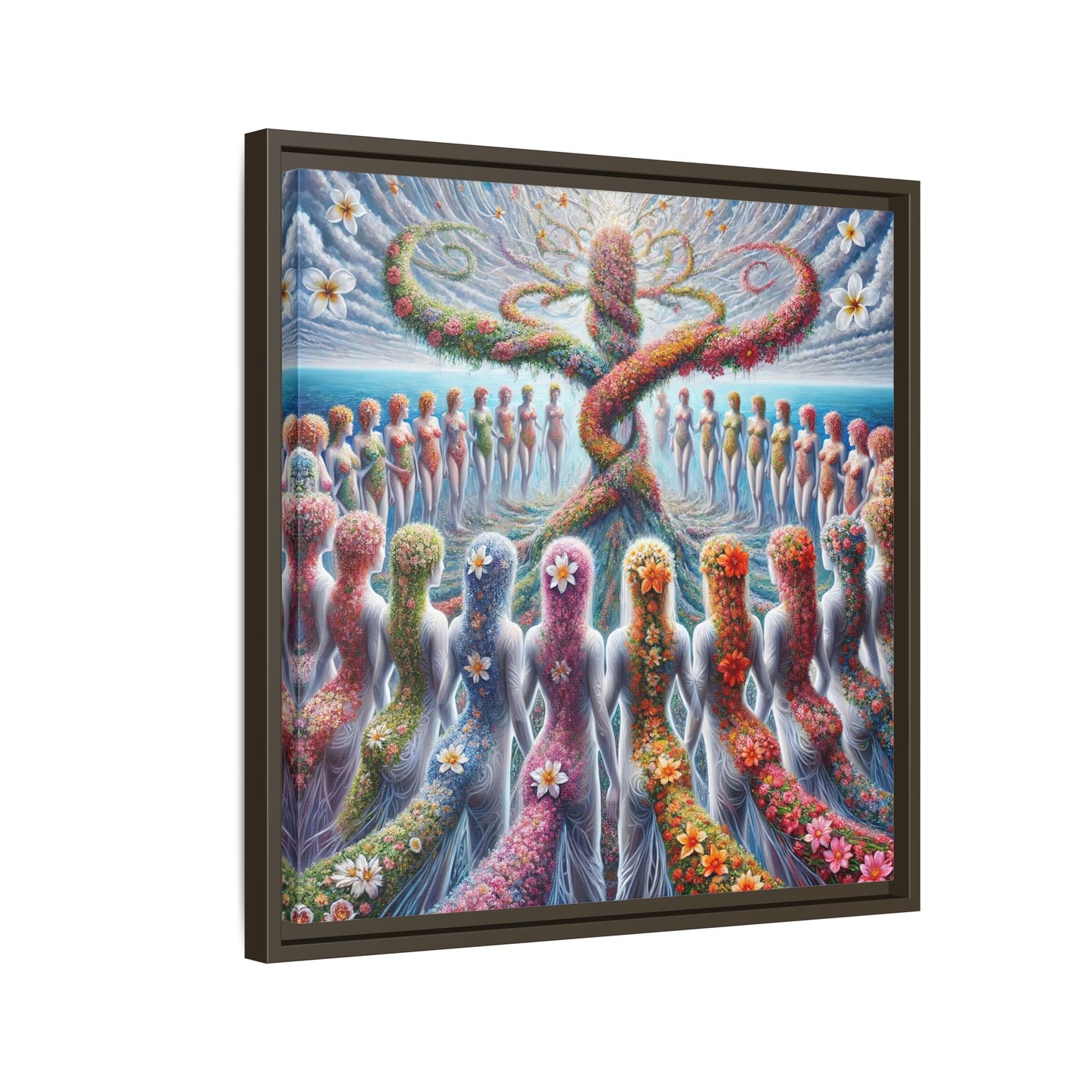 Sister's Circle -PremiumFramed Canvas