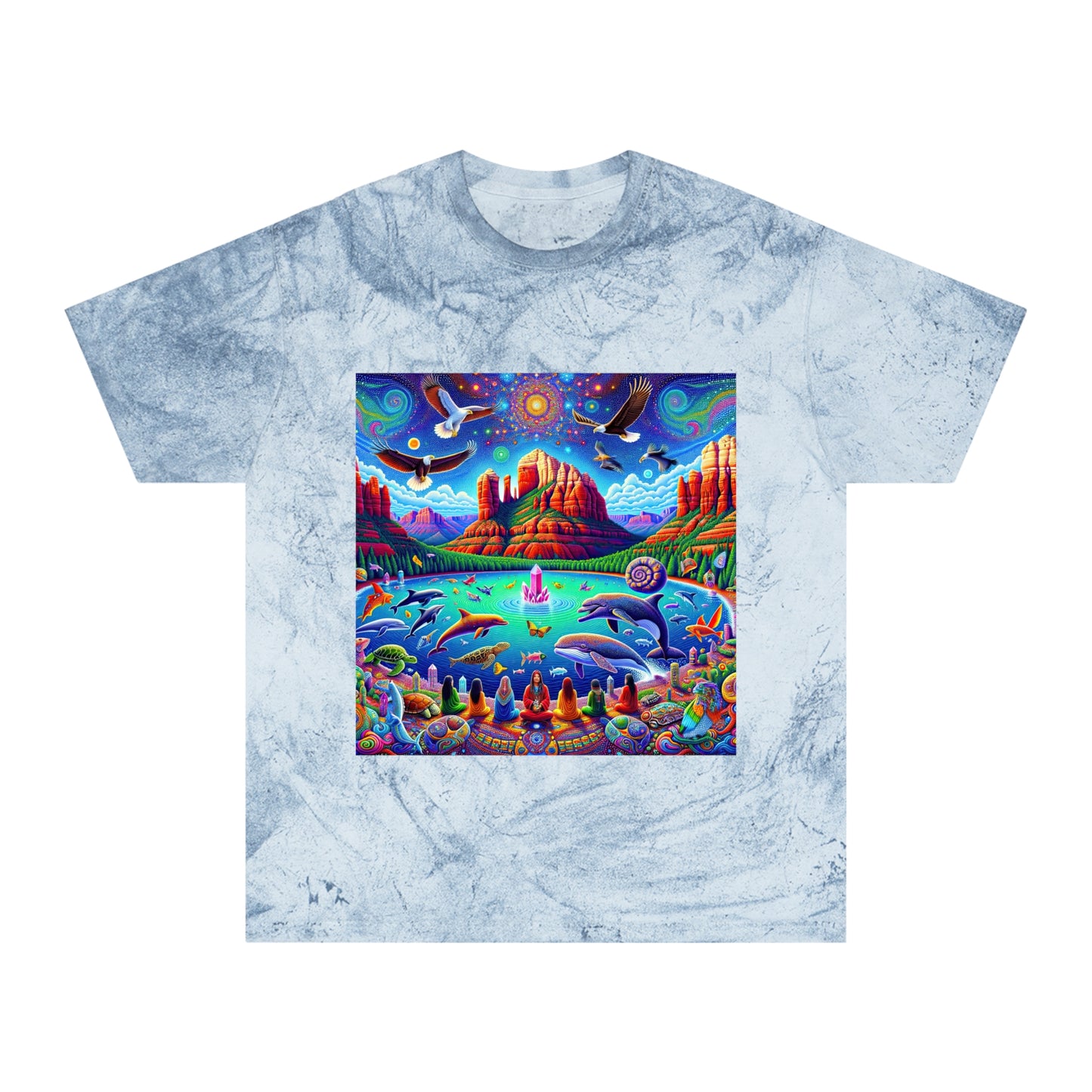 Dream Awake-Vibrant Color Blast Unisex T-Shirt